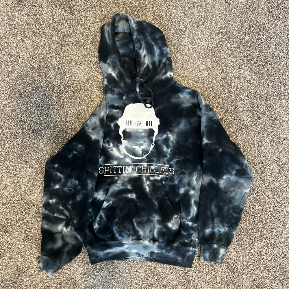 Spittin chiclets tie dye hoodie